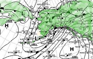 Surface Weather Situation of August 12